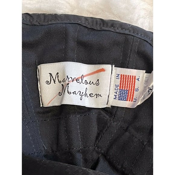 Marvelous Mayhem Laceup Corset Underbust Green with Gold Polka Dot - Picture 5 of 6